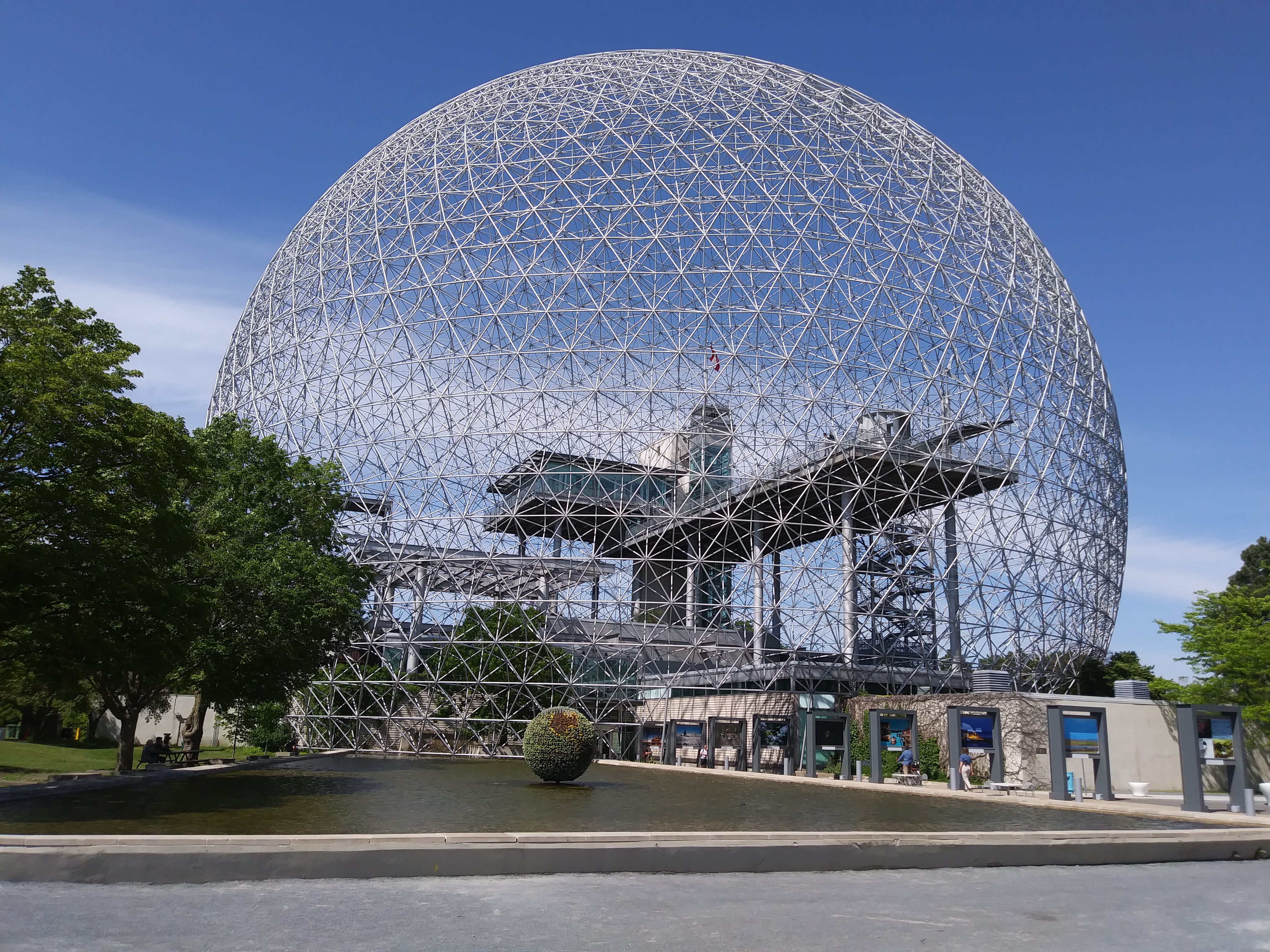 Back Like Montreal. Biosphere in Montreal.