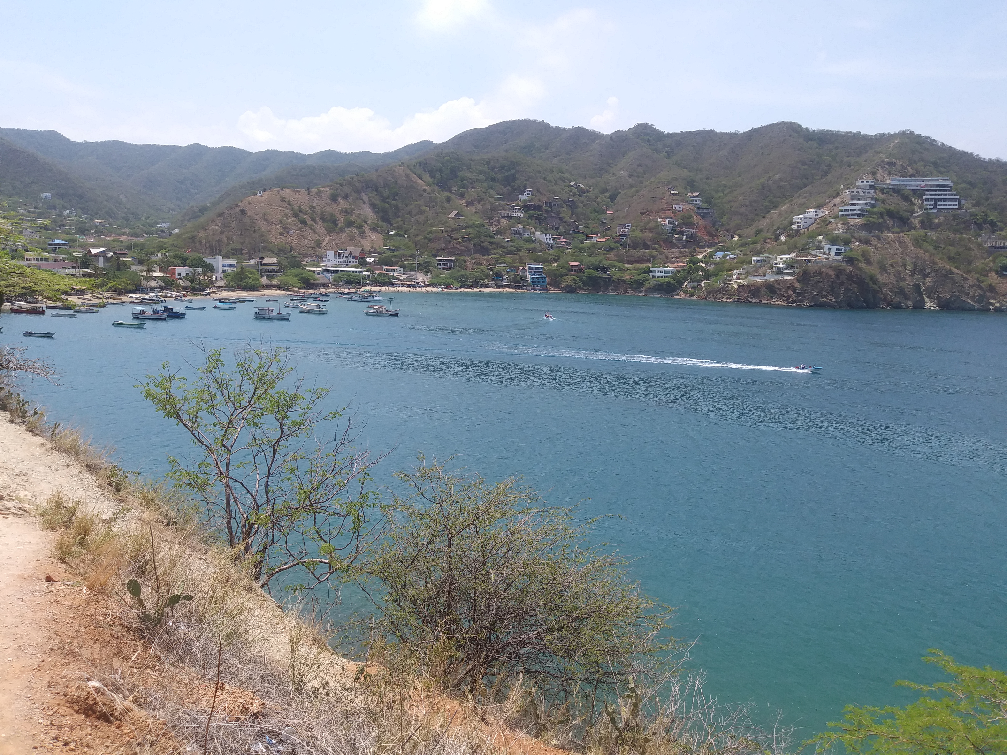 Taganga And Bye Bye Santa Marta. Beach in Taganga