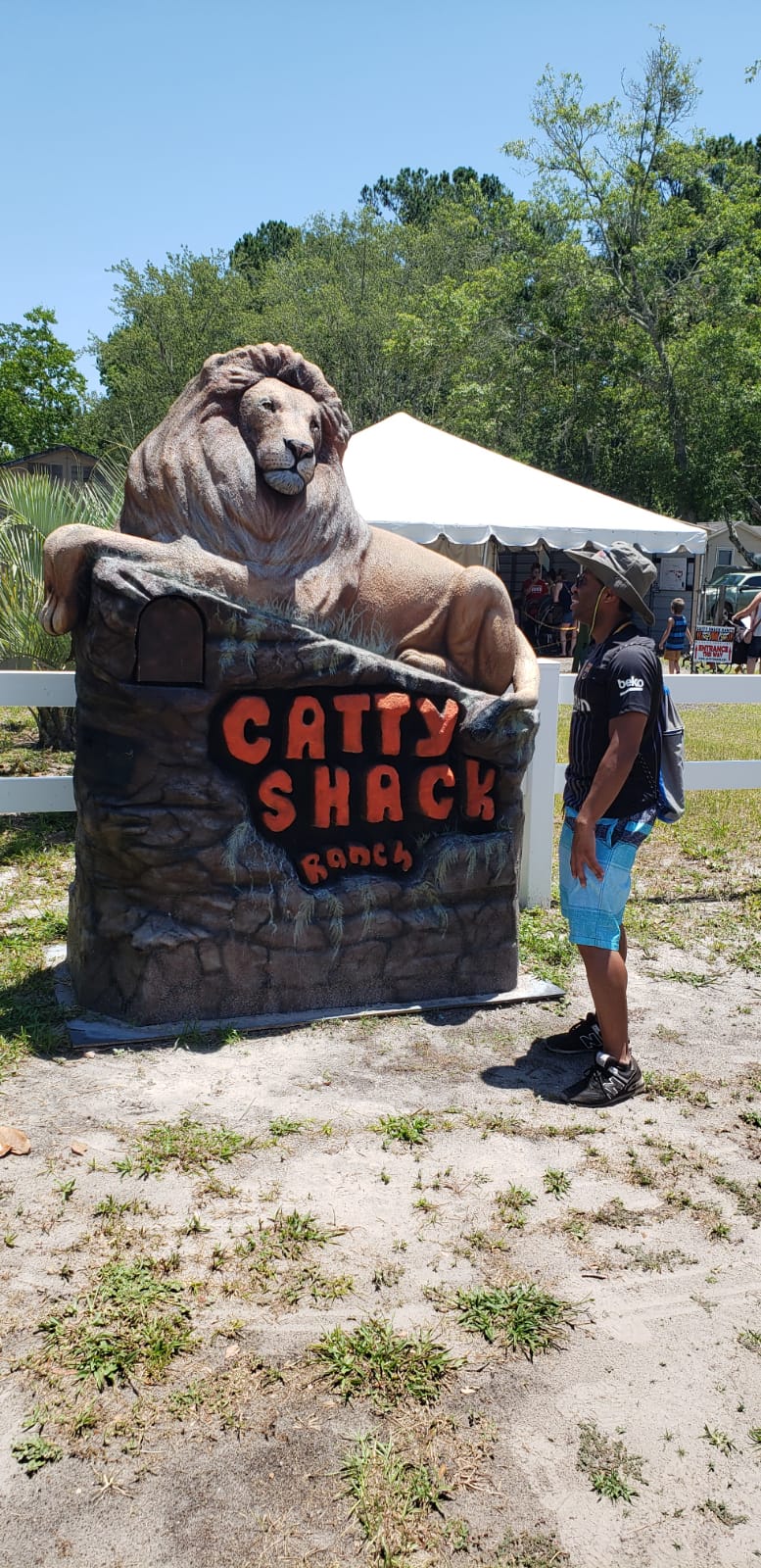 Memorial road trip. Catty Shack Farm