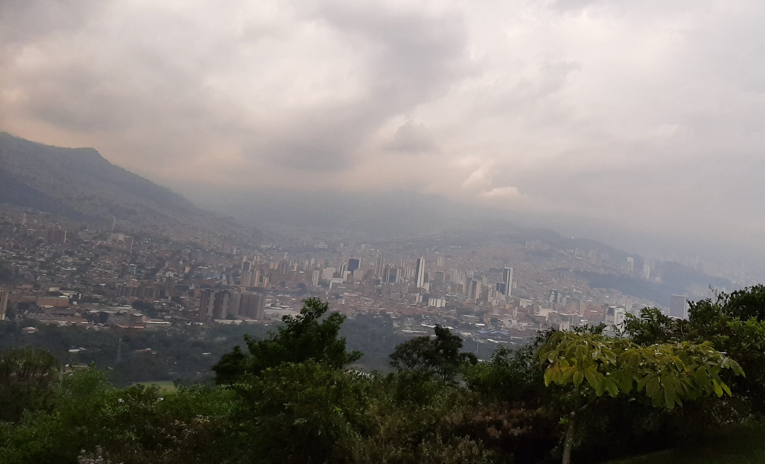 Top 5 Culture Shocks about Medellin and Colombia. Medellin from the park above