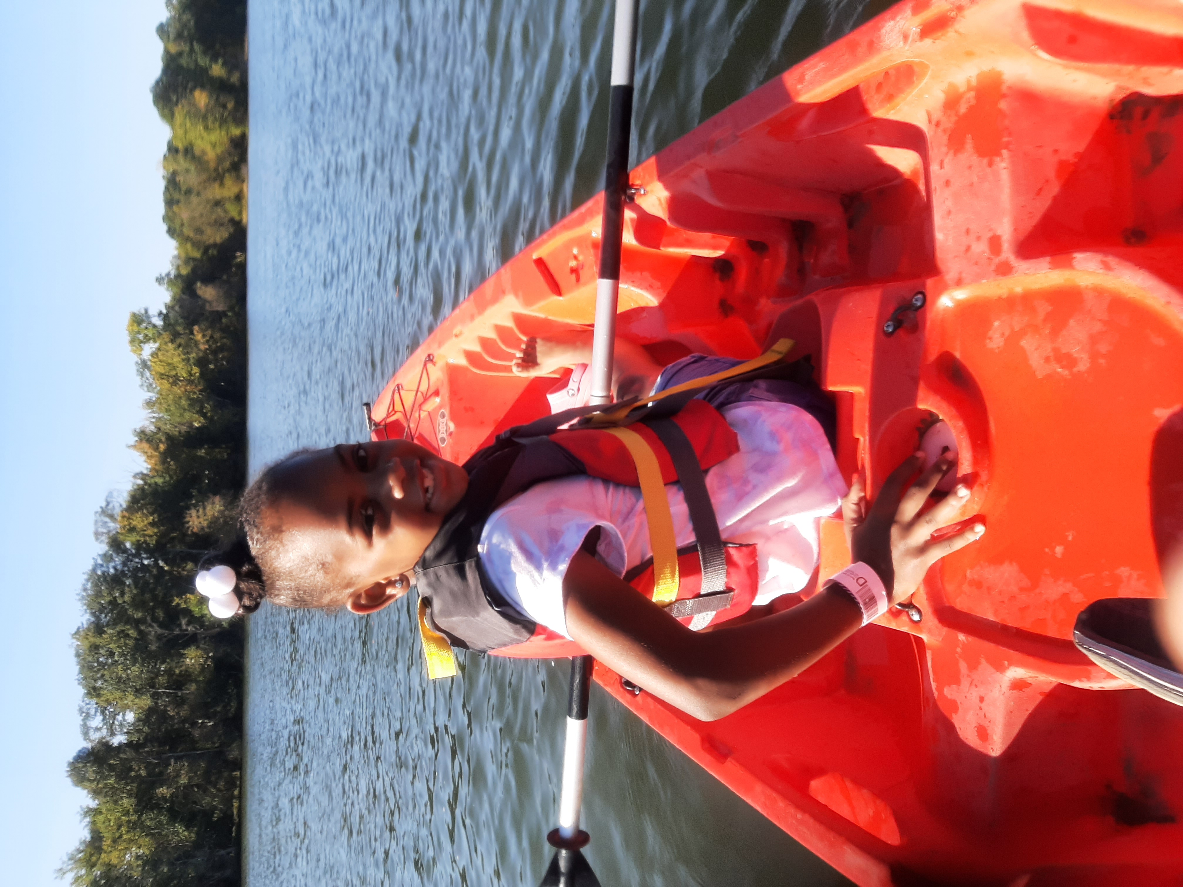 Kayaking at Whitewater Center