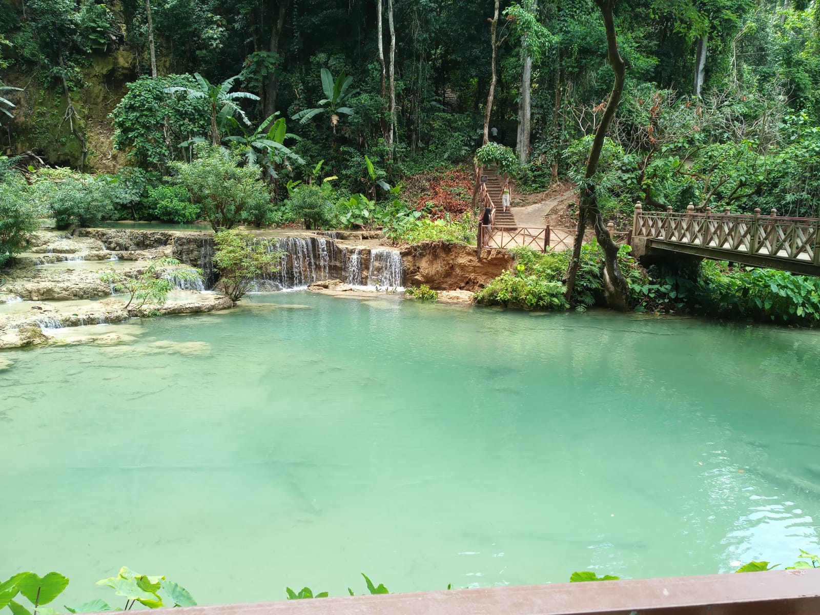 Kuang Si Waterfalls in Luang Prabang, Laos